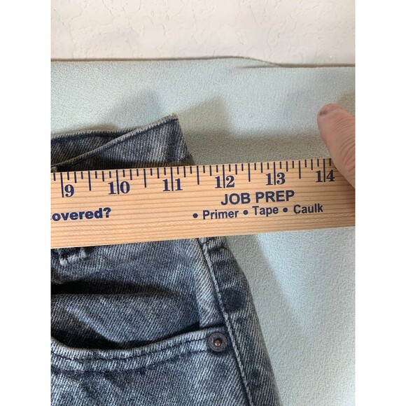 Vintage Levis 7505-0256 26x30 Black Acid Wash 80s Student Jeans Made In USA - Picture 2 of 8